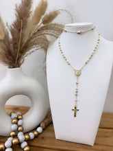 Load image into Gallery viewer, Circle San Juditas Rosary- TriColor