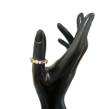Load image into Gallery viewer, Evil Eye Band Ring II (Adjustable)