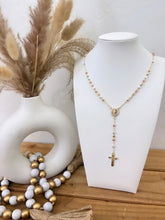 Load image into Gallery viewer, Circle San Juditas Rosary- TriColor