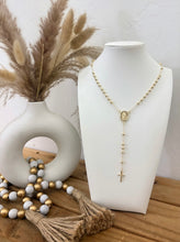 Load image into Gallery viewer, Virgencita Rosary-Gold