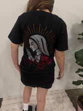 Load image into Gallery viewer, Siempre Bendecida-Virgin Mary TShirt