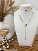 Load image into Gallery viewer, Virgencita Rosary-Gold