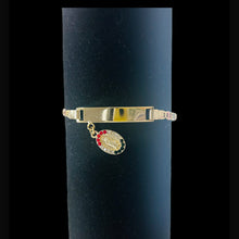 Load image into Gallery viewer, Virgencita Charm Bracelet TriColor