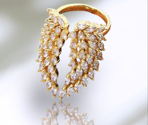 Lux Angel Wings Ring