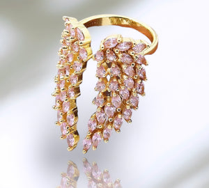 Lux Angel Wings Ring