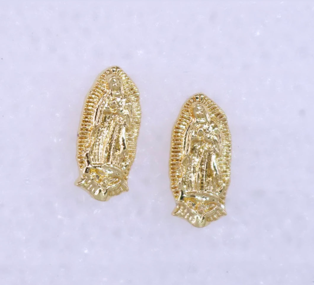 Virgencita Stud Earrings