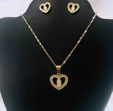 Heart Virgencita Set