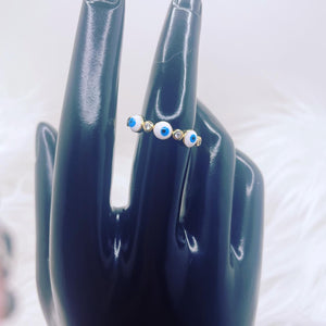 Evil Eye Band Ring