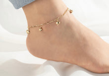 Load image into Gallery viewer, Single Hearts Anklet