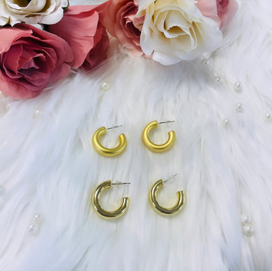 Twins Chunky Earrings