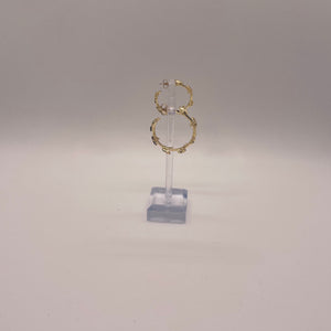 Butterfly Hoop Earrings