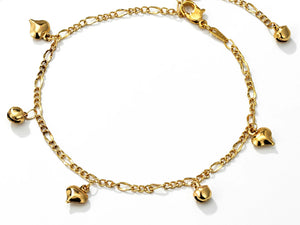 Single Hearts Anklet