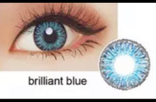 Load image into Gallery viewer, Brilliant Blue Eye Contacts